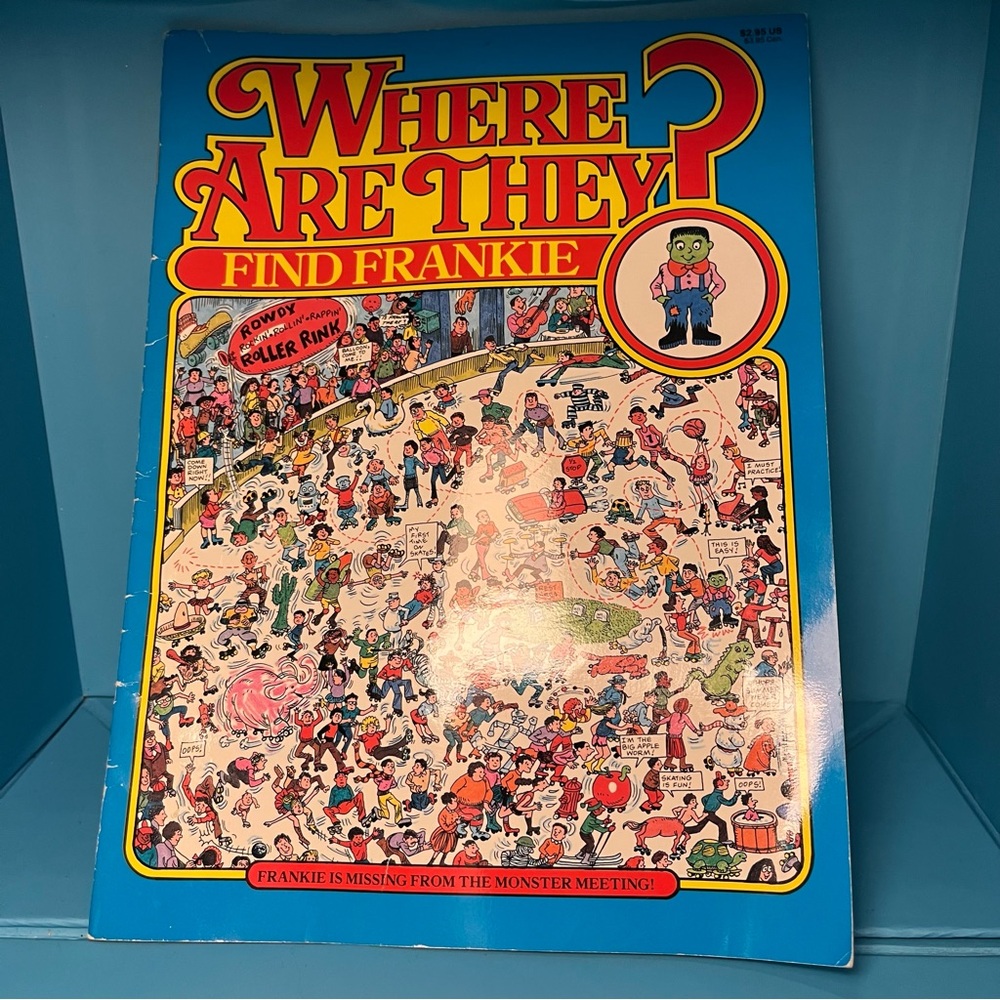 “Where Are They? Find Frankie” by Anthony Tallarico - 1990 Kidsbooks Inc.
